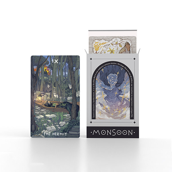 Distant Monsoon Tarot Cards - Exquisite Artwork - Unique Design from Apollo  Box