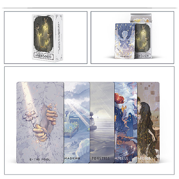 Distant Monsoon Tarot Cards - Exquisite Artwork - Unique Design from Apollo  Box